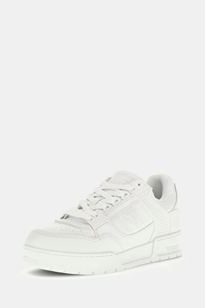 Guess CLELIA Kadın Beyaz Sneaker FLFCLEELE12-WHITE