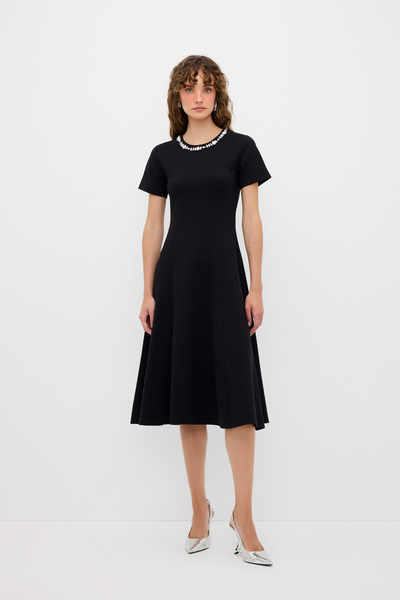 adL Short Sleeve Long Dress
