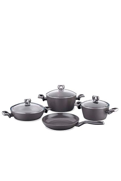 KORKMAZ Nora Ceramic 7 Piece Cookware Set