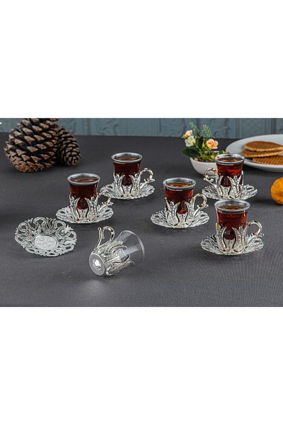 Sena Dynasty Painted Tea Set for 6 People (102-K-B)