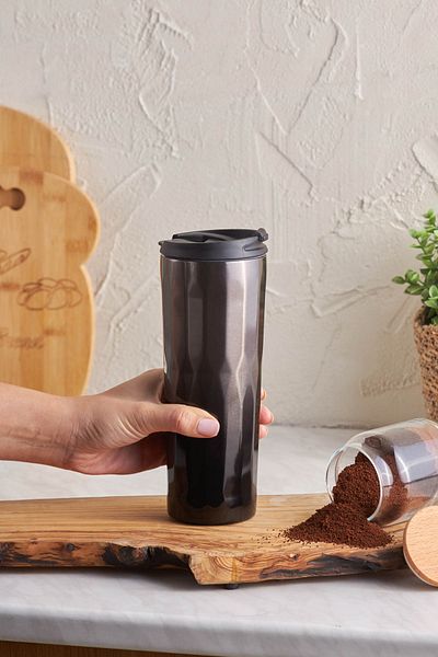 Karaca Termos din oțel Joyful Leakproof 500 Ml Negru