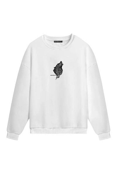 Mounte Bianca Unisex Wolf - Regular Sweatshirt