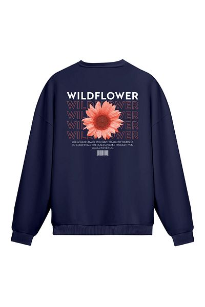 Mounte Bianca Unisex Wildflower - Κανονικό φούτερ
