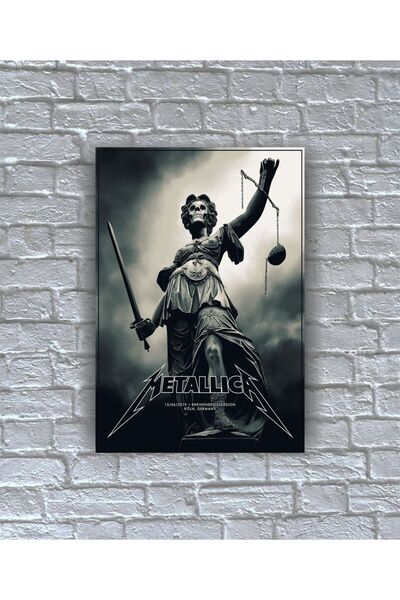icase Metallica Justice For All - Tablou imprimat cu posterul trupei muzicale