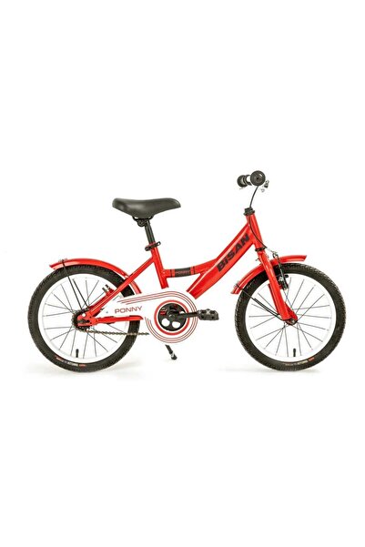 Bisan PONNY ERKEK ÇOCUK BİSİKLETİ 26CM V 16 JANT BAYRAK KIRMIZISI KIRMIZI