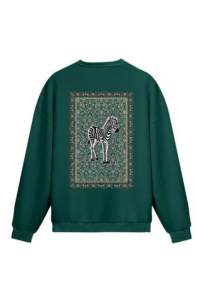 Mounte Bianca Унісекс Зібра - Світшот звичайний