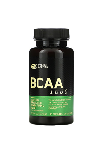 ON Optimum Nutrition BCAA Capsules, 60 Capsules, 1000 mg
