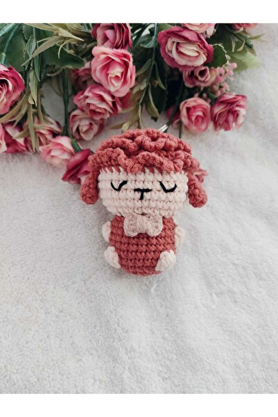 Mini Amigurumi  Toy Gift  (redlamb-6 Cm)