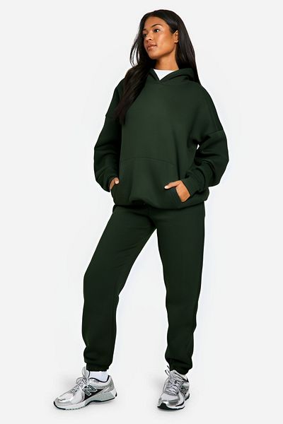 BayBayan Γυναικεία Oversize Winter Stylish Trend Σετ αθλητικής φόρμας με 3 κλωστές