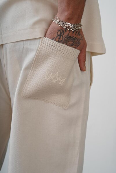 king brich Kingbrich Oversize Cut - Κοστούμι με ελαστική μέση και τσέπη