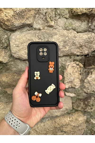 YZGOLDEN XIAOMI NOTE 9 PRO UYUMLU KAMERA KORUMALI FİGÜR DESENLİ TELEFON KILIFI