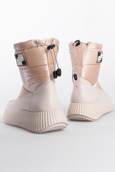 Capone Outfitters Γυναικείες μπότες χιονιού με λεπτομέρεια αλεξίπτωτου