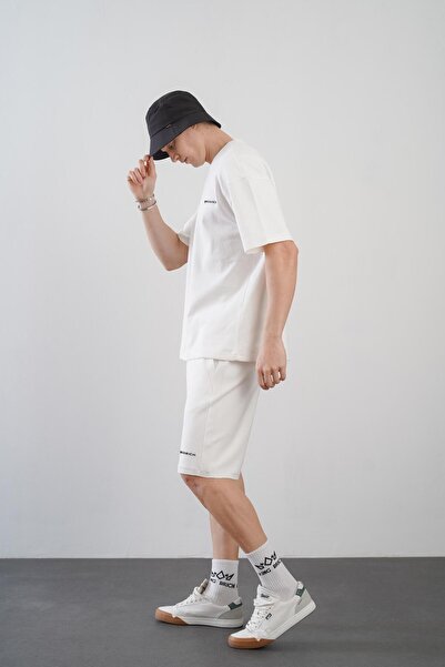 king brich Printed Oversize Unisex Shorts Set