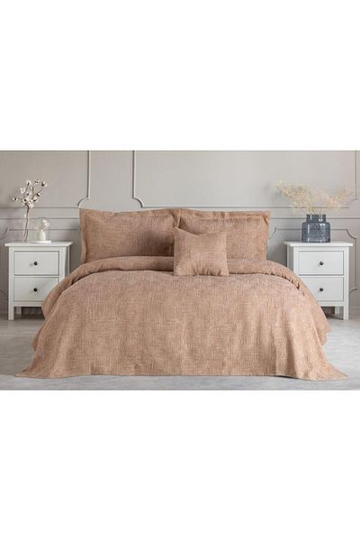 Özdilek Beige Dream Double Bedspread