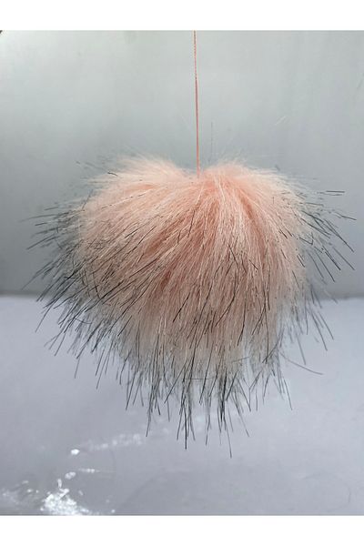 sç Saraçoğlu Çanta Plush Pompom Scarf - 7cm Decoration Accessory, Handcrafted String Powder, Pack of 10