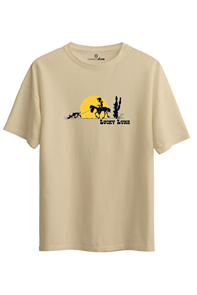 Oweear Unisex Lucky Luke - Oversize T-Shirt