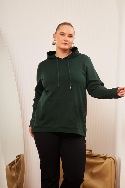RMG Emerald Hooded Oversize Sweatshirt