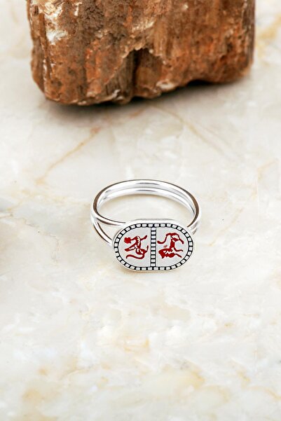 Sümer Telkari Özgürlüğün Ruhu Sembolü Elişi Mineli Gümüş Yüzük 3760