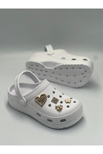 GÜLERSHOES Guaranteed Orthopedic Figured Hospital Cook Nurse Doctor Cross Slippers Size 36-37-38-39-40