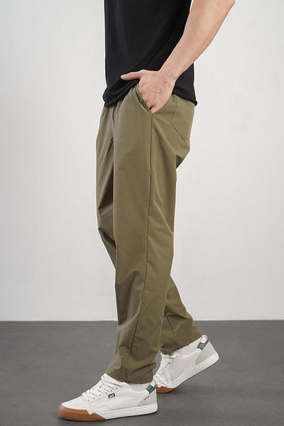 king brich Ανδρικό παντελόνι Jogger Kingbrich με ελαστική μέση και κανονική εφαρμογή