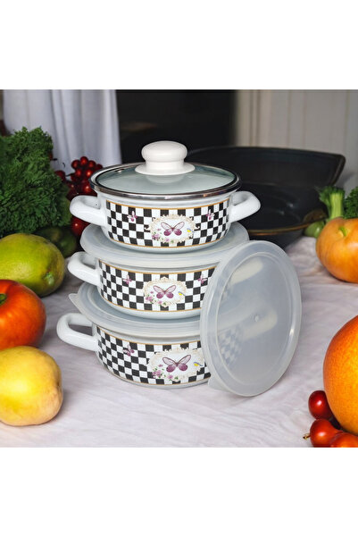 Zarif İnci طقم أواني طهي للخبز من كوسين مكون من 9 قطع على شكل فراشة