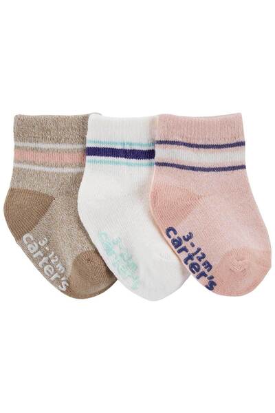 Carter's Erkek Bebek Çorap Set 3'lü Paket