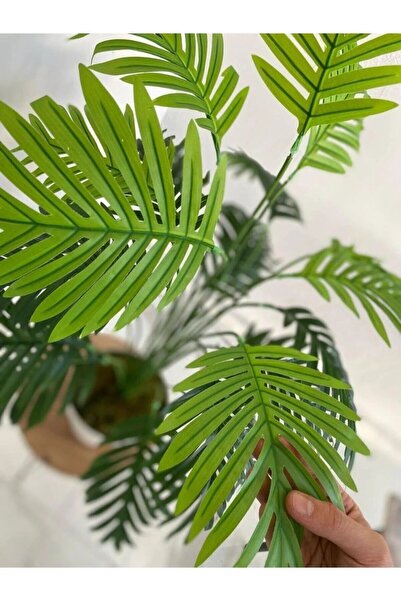 YASİMA Yapay Ağaç Areka Ağacı Palmiye Ağacı Salon Bitkisi 18 Yaprak 85cm