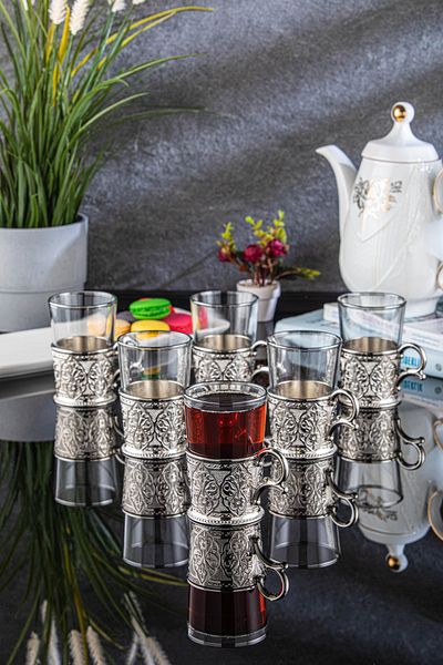 Sena Gilded Large Tea Set for 6 People (166-K-Y)