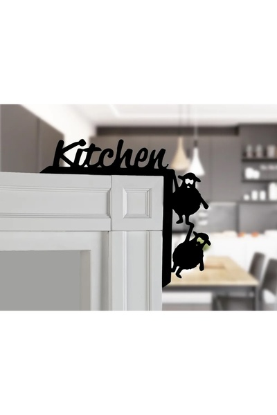 3DreaMaker Decor pentru ușă de bucătărie, decor de perete, artă de perete