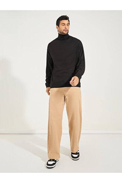 Styli Relaxed Fit Turtle Neck Lightweight Sweater