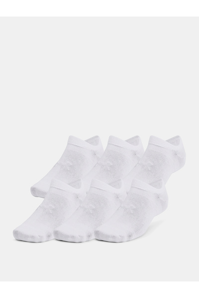 Under Armour 6'lı Paket - Temel Görünmeyen Çoraplar