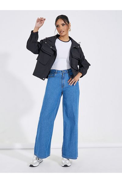 Styli Boxy Fit Short Length Utility Jacket