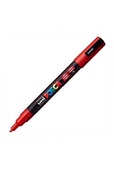 Uni Red Posca Pc-3M (0.9-1.3mm)