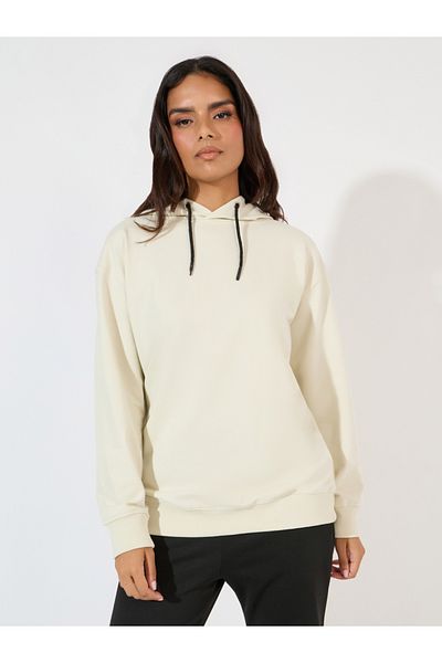 Styli Regular Fit Longline Hoodie