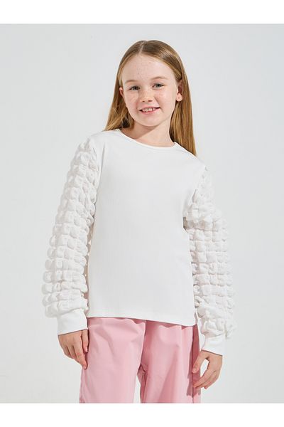 Styli Textured Long Sleeve Top & Belted Pants Set