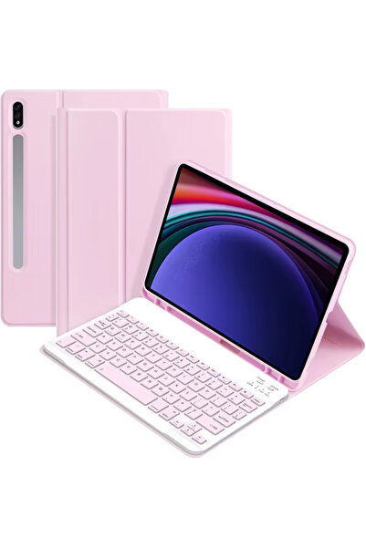 Fogy Samsung Tab S10 ultra SM-X920 14.6 İnç Uyumlu Bluetooth Türkçe Q Klavyeli Kılıfı (TABLET DEĞİLDİR)