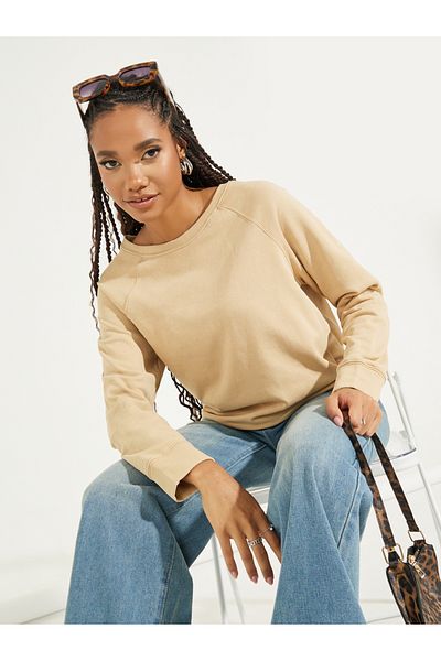 Styli Regular Fit Acid Wash Sweatshirt
