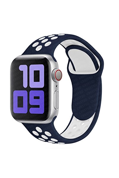 UnDePlus Apple Watch 44/45/46/49mm Kordon Delikli Spor Kordon 2/3/4/5/6/se/7/...