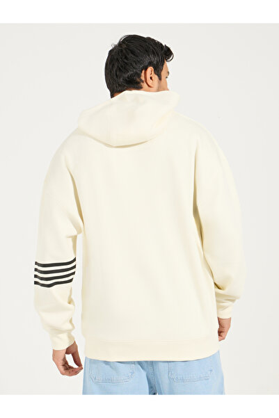 Styli Oversized Stripe Panel Heavy Hoodie
