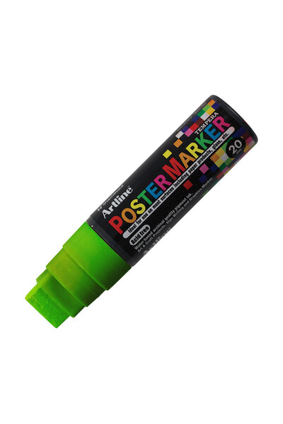 artline Poster Markörü Uç:20,0mm Yeşil