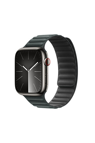 UnDePlus Apple Watch 10/11 42mm-38/40/41mm Kordon FineWoven İnce Dokuma Manyetik Baklalı 2/3/4/5/6/se/7/8/9