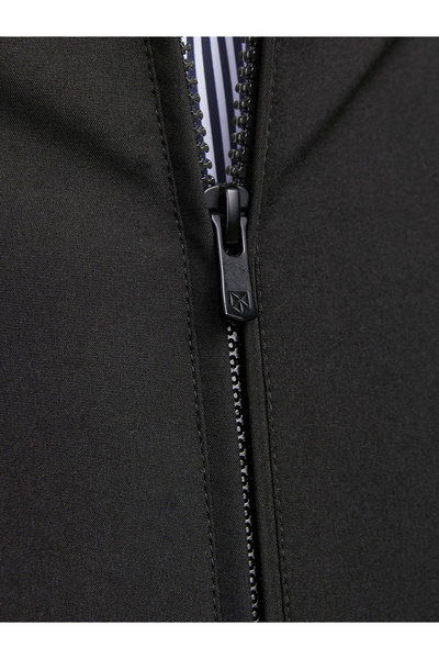 Jack & Jones Solid Bomber Jacket with Ribbed Cuff