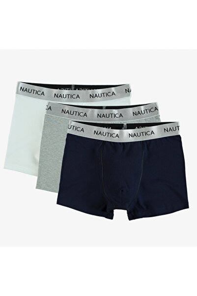 Nautica Erkek Renkli 3lü Boxer