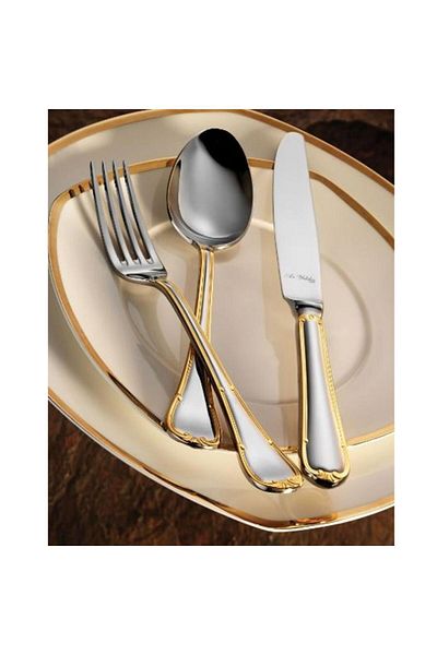 Aryıldız Tulip Prestige Gold 84 Pieces 12 Person Cutlery Set