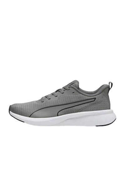 Puma Unisex Yol Koşusu Ayakkabısı Flyer Lite Gri/Beyaz UNISEX YOL KOŞUSU AYAKKABISI 378774