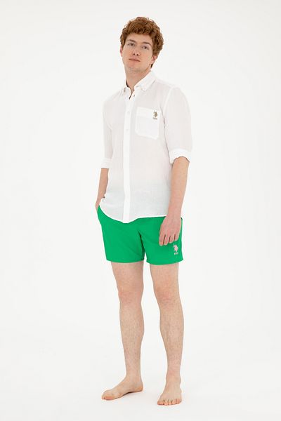 U.S. Polo Assn. Ανδρικό πράσινο μαγιό 50282927-vr020