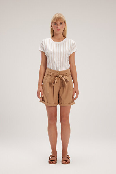 adL Pileli Şort
