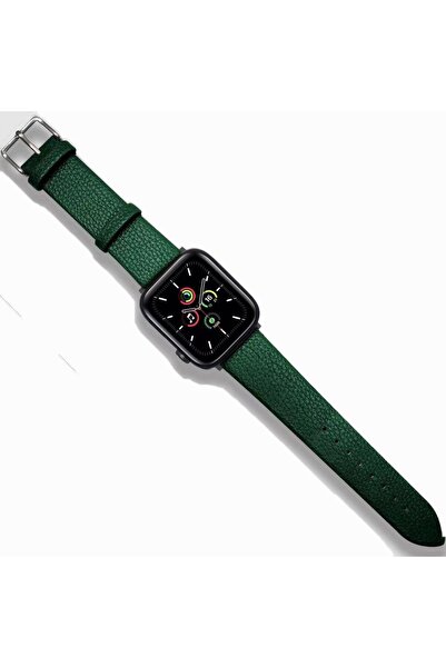 UnDePlus Apple Watch 44/45/46/49mm Kordon Deri Hermes Kordon 2/3/4/5/6/se/7/8/9/10/11/ultra