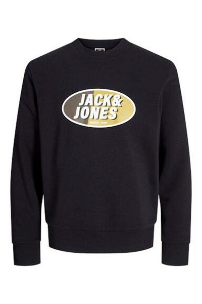 Jack & Jones Jcoray Color Sweat Crew Neck Fst Men's Sweat 12267544 Black
