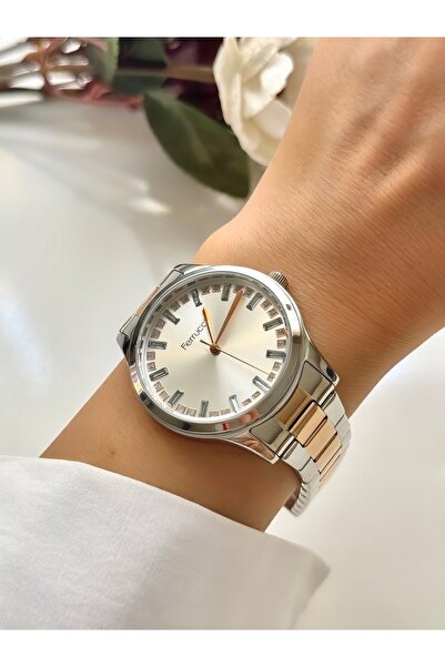 Ferrucci ساعة يد نسائية من FERRUCCI-ROSE&SILVER